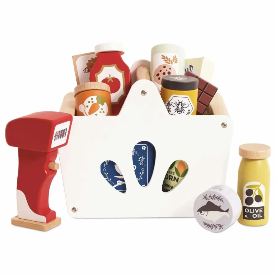 Le Toy Van Panier complet de courses et scanner| Cuisines, Marchandes
