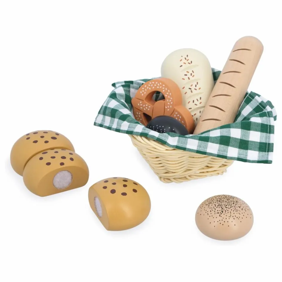 Janod Panier de boulangerie - Mamie Soleil Multicolore