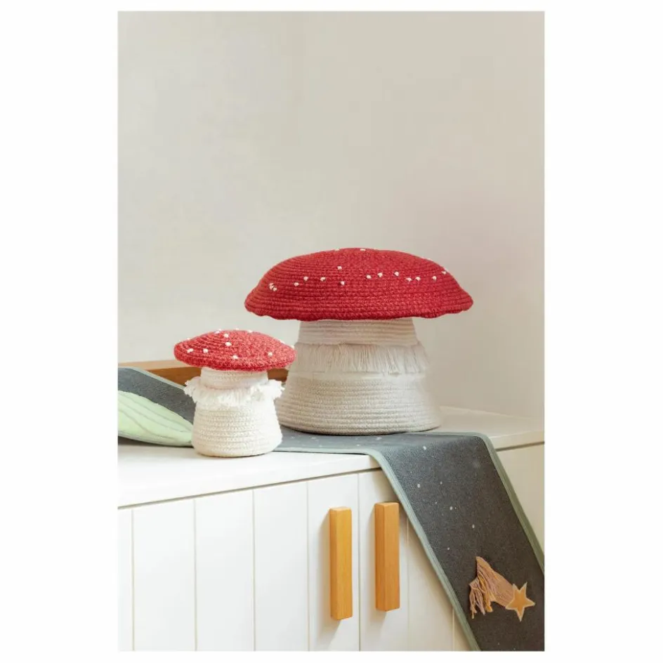 Lorena Canals Panier de rangement Champignon ||Enfant Rangements|Patères, Paniers Enfant