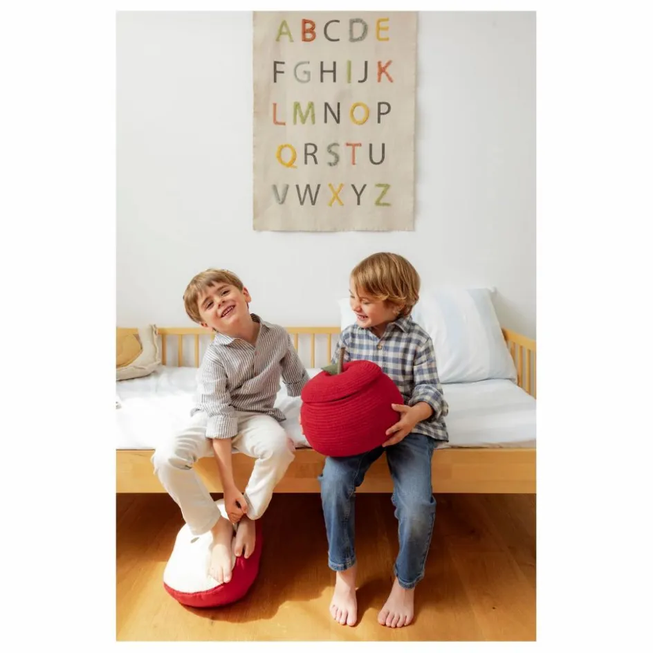 Enfant Lorena Canals Rangements|Patères, Paniers Enfant*Panier de rangement Pomme |