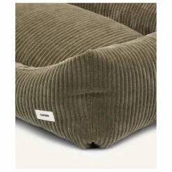 Hot Cafide Panier pour chien en velours côtelé Snozy | Vert