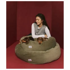 Cafide Accessoires Animaux*Panier pour chien en velours côtelé Nuba |