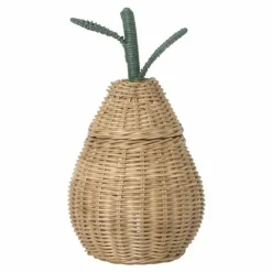 Ferm Living Kids Panier tressé Poire|Enfant Rangements|Patères, Paniers Enfant