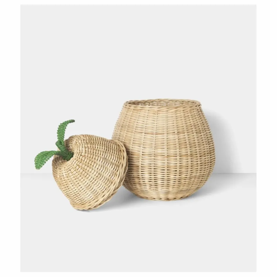 Ferm Living Kids Panier tressé Poire|Enfant Rangements|Patères, Paniers Enfant