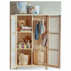 Bloomingville Mini Paniers de rangement Agnes - Set de 2 | Beige