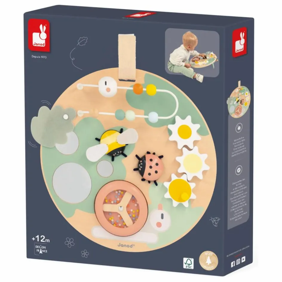 Janod Panneau d'activités| Jouets D'Éveil