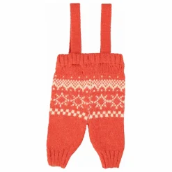 Piupiuchick Pantalon à Bretelles Jacquard Laine || Joggers, Pantalons|Leggings, Pantalons