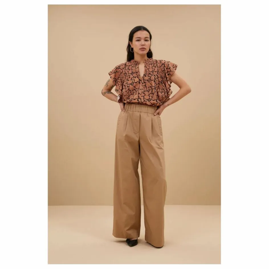 Hot By Bar Pantalon Benji | Camel