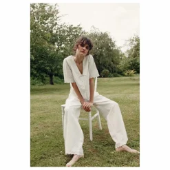 New Pantalon Bohème Brodé | Femme Pantalons