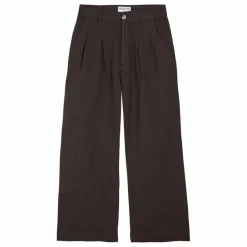 Hot Emile et Ida Pantalon Brady Lin et Coton | Gris anthracite