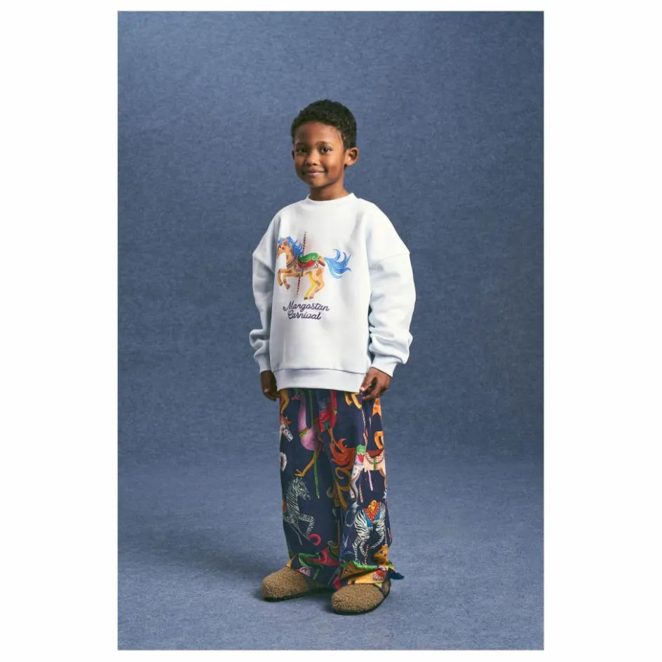 Enfant Maison Mangostan Pantalons Jeggings*Pantalon Carnival Coton Bio |