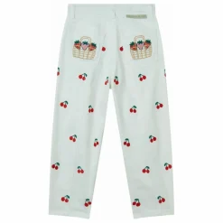 Enfant Stella McCartney Kids Pantalons Jeggings*Pantalon Cerises Coton Gabardine |