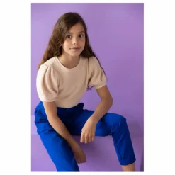 Sale Yuki Pantalon Chino Coton Bio | Bleu