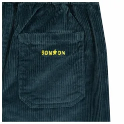 Clearance Bonton Pantalon Datcha Velours Côtelé | Bleu pétrole