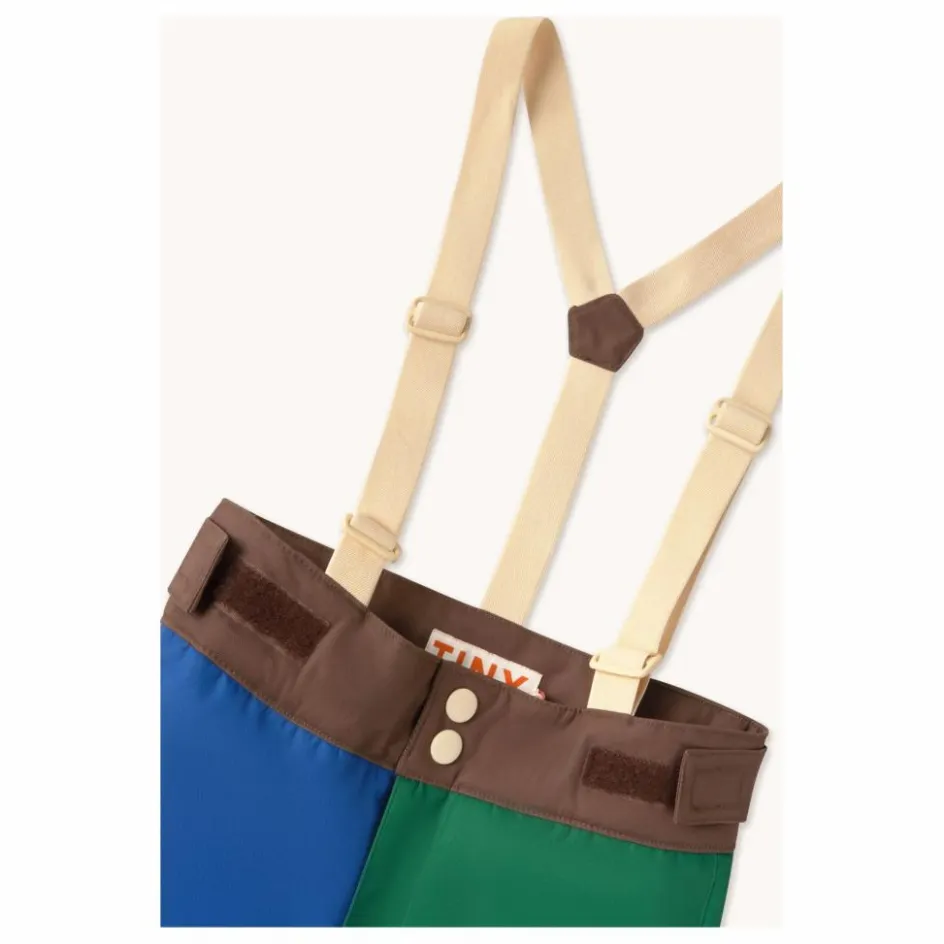 Tinycottons Pantalon de Ski Colorblock ||Enfant Pantalons, Joggers|Pantalons Jeggings