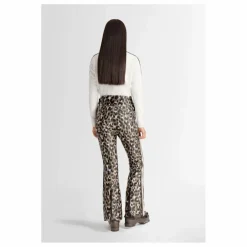 Fusalp Pantalon de Ski Fuseau Elancia Léopard | Marron clair