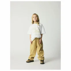 Sale brunobruno nation Pantalon Dora Carreaux Coton Bio | Beige