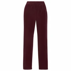 Femme Pomandère Pantalons*Pantalon Droit Elastiqué Velours Côtelé |