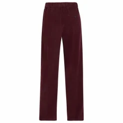 Femme Pomandère Pantalons*Pantalon Droit Elastiqué Velours Côtelé |
