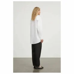 Outlet Skall Studio Pantalon Edgar Popeline de Coton Bio | Noir