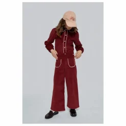 Online Mipounet Pantalon Emma Velours | Bordeaux