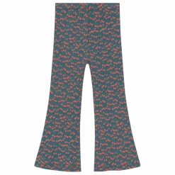 Tinycottons Pantalon Evasé Côtelé Pommes Coton Bio ||Enfant Pantalons Jeggings