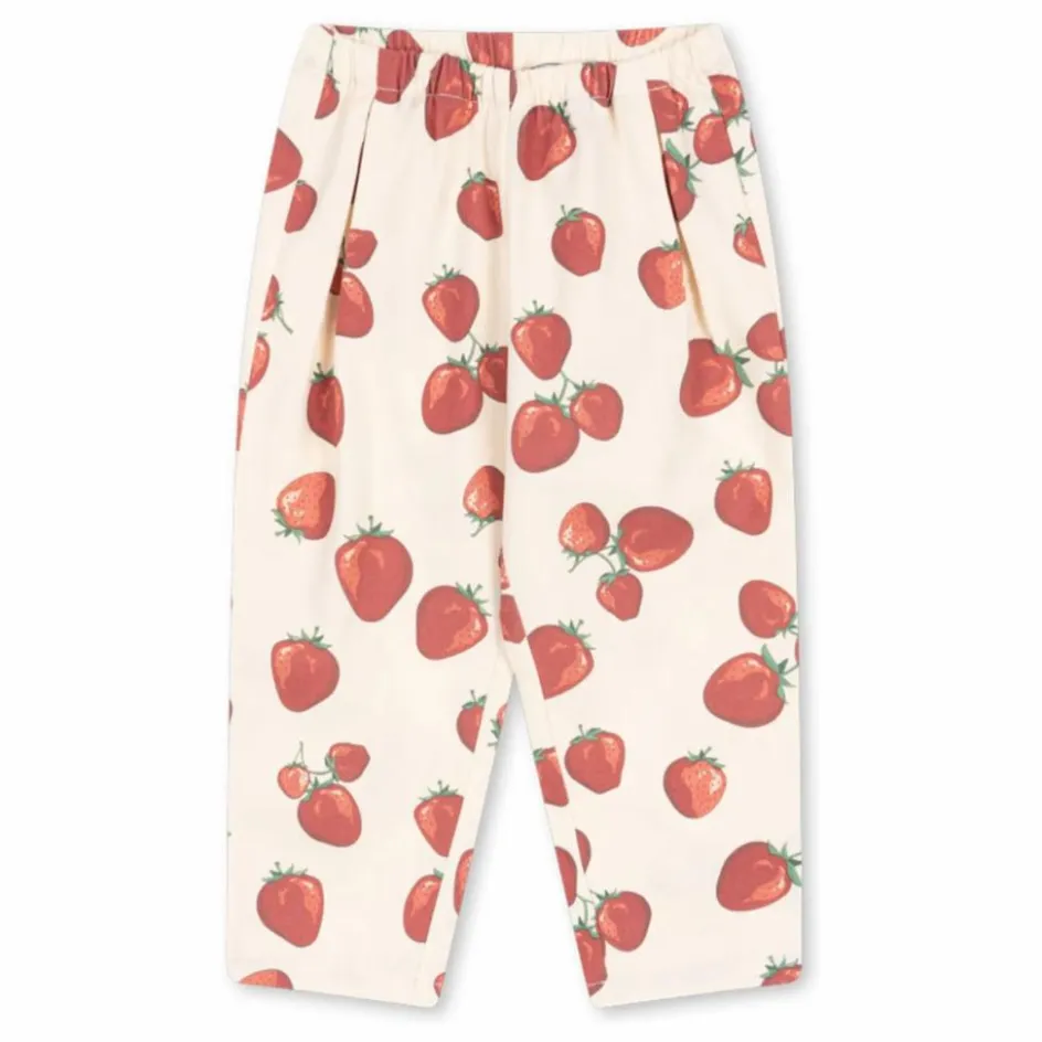 New Konges Sløjd Pantalon Fen Coton Bio | Ecru