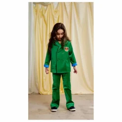 Mini Rodini Pantalon Flare Doggie Velours Coton Bio ||Enfant Pantalons, Joggers|Pantalons Jeggings