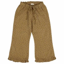 Hot Búho Pantalon Flare Soft Velours Côtelé Coton Bio | Ocre