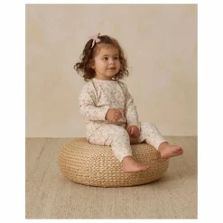 Quincy Mae Pantalon Fleuri Coton Bio || Leggings, Pantalons