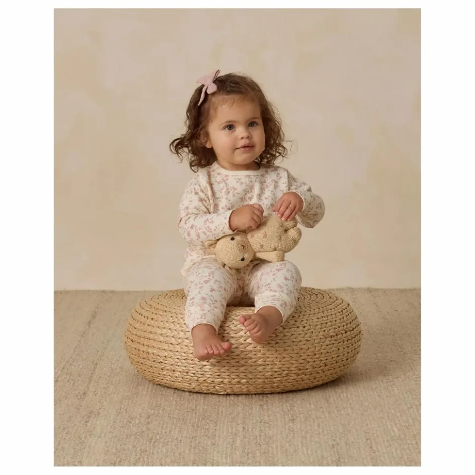 Quincy Mae Pantalon Fleuri Coton Bio || Leggings, Pantalons
