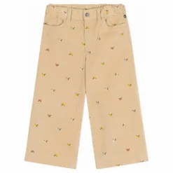 Petit Bateau Pantalon Fleuri Velours Côtelé ||Enfant Pantalons Jeggings