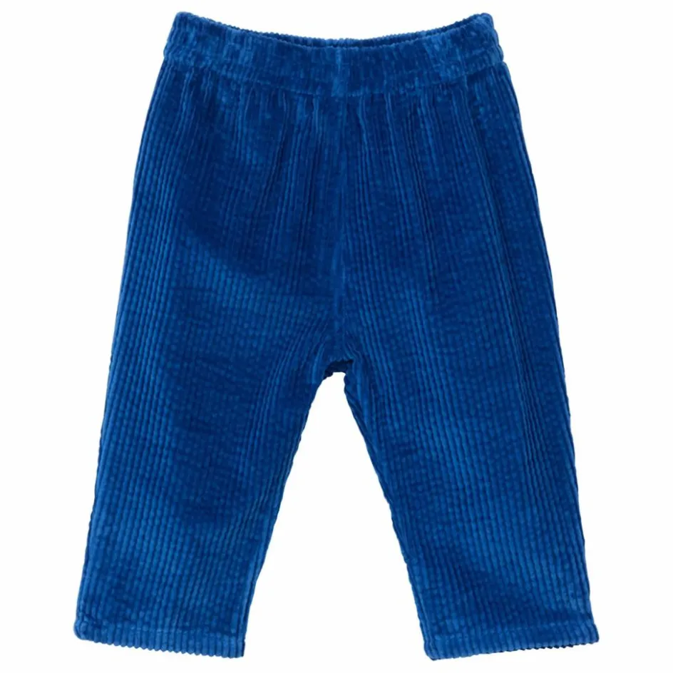 Arsène et Les Pipelettes Pantalon Gawen Coton Bio | Bleu électrique