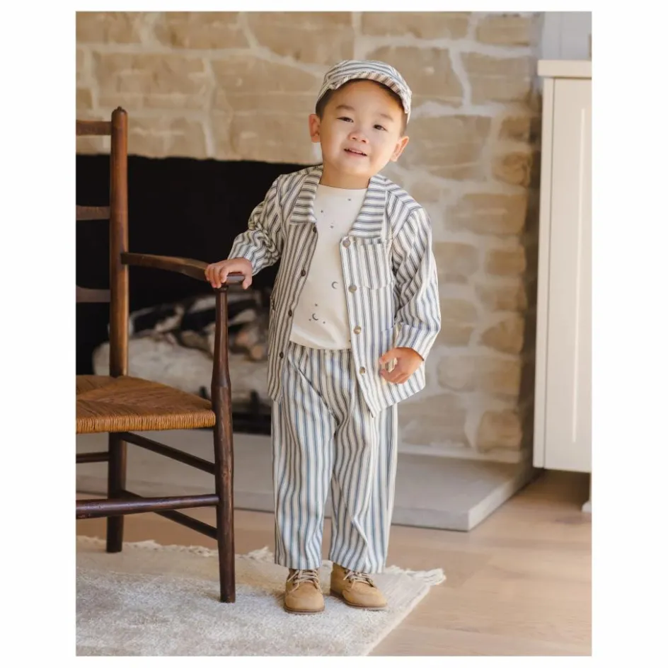 New Quincy Mae Pantalon Grayson Denim Bio | Bleu gris
