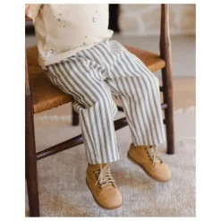 New Quincy Mae Pantalon Grayson Denim Bio | Bleu gris