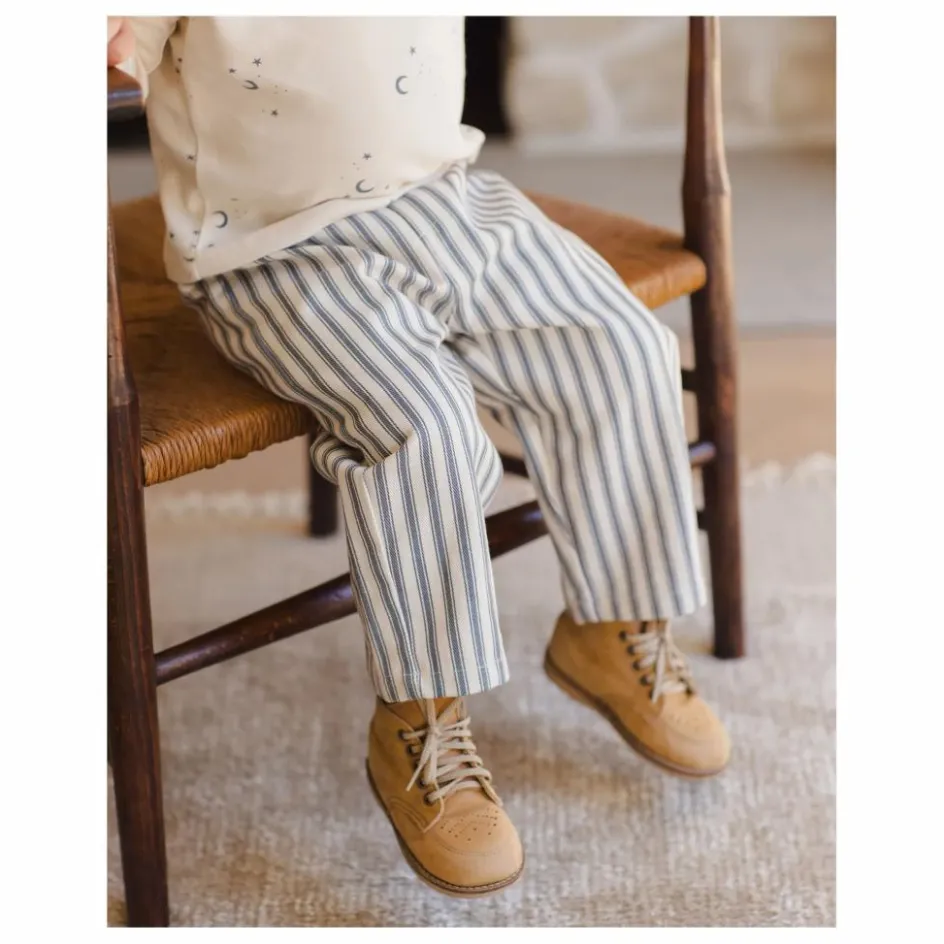 New Quincy Mae Pantalon Grayson Denim Bio | Bleu gris