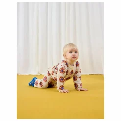 Hot Bobo Choses Pantalon Jacquard Maille Coton Bio | Beige