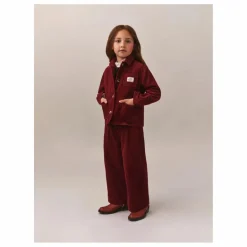 Bonpoint Pantalon Javey Velours Côtelé | Bordeaux