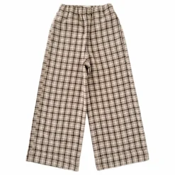 Longlivethequeen Pantalon Large Carreaux ||Enfant Pantalons, Jeans|Pantalons Jeggings