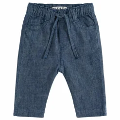 Emile et Ida Pantalon Lin Indigo ||Enfant Leggings, Pantalons|Joggers, Pantalons