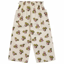 Bonton Pantalon Liocha Fleuri | Ecru