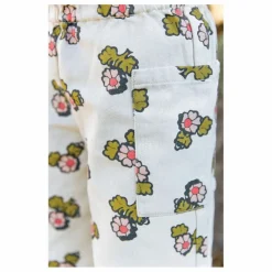 Bonton Pantalon Liocha Fleuri | Ecru