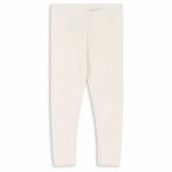 Discount Konges Sløjd Pantalon Minnie Pointelle Coton Bio | Ecru
