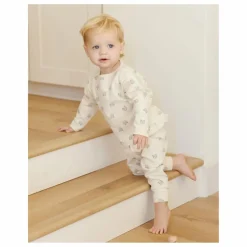 New Quincy Mae Pantalon Ours Coton Bio | Ecru