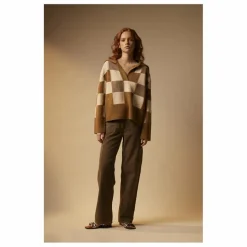 Tressé Pantalon Paolan Velours Côtelé ||Femme Pantalons