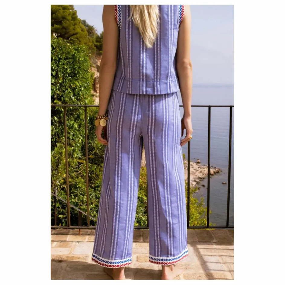 Online JoSephine Pantalon Pietro | Bleu
