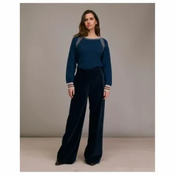 Diega Pantalon Pomeoto Rayé ||Femme Pantalons