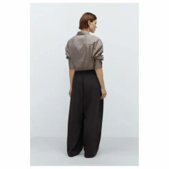Sale Cordera Pantalon Portefeuille Tailoring Laine Vierge | Marron