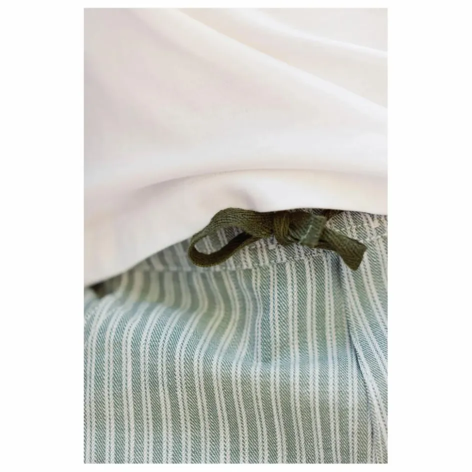 Tartine et Chocolat Pantalon Rayé | Vert céladon