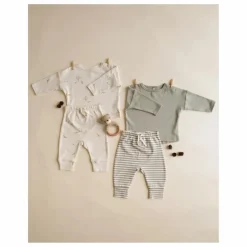 Quincy Mae Joggers, Pantalons|Leggings, Pantalons*Pantalon Rayé Coton Bio |